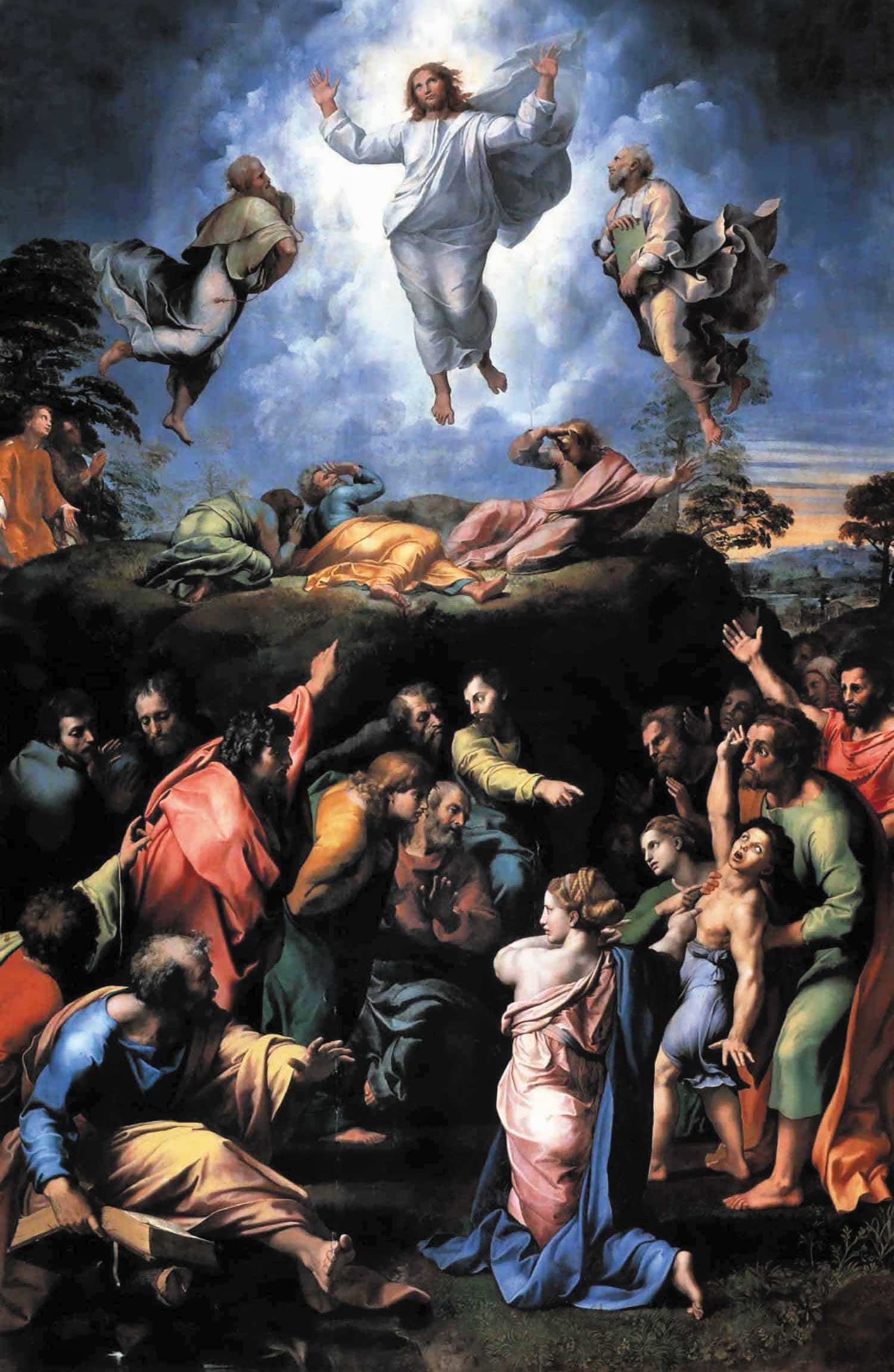 Рафаэль Санти. Преображение Господне. 1518-1520 гг. Пинакотека Ватикана